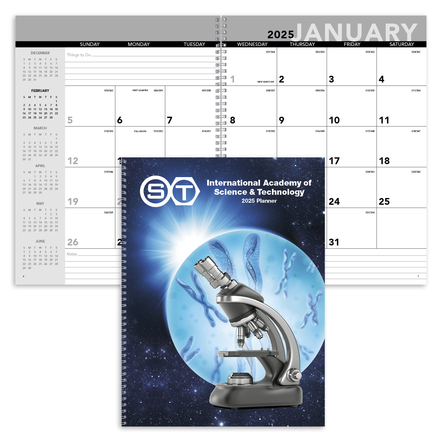 Triumph® Calendars Standard Year Desk Planner with Custom Cover 2