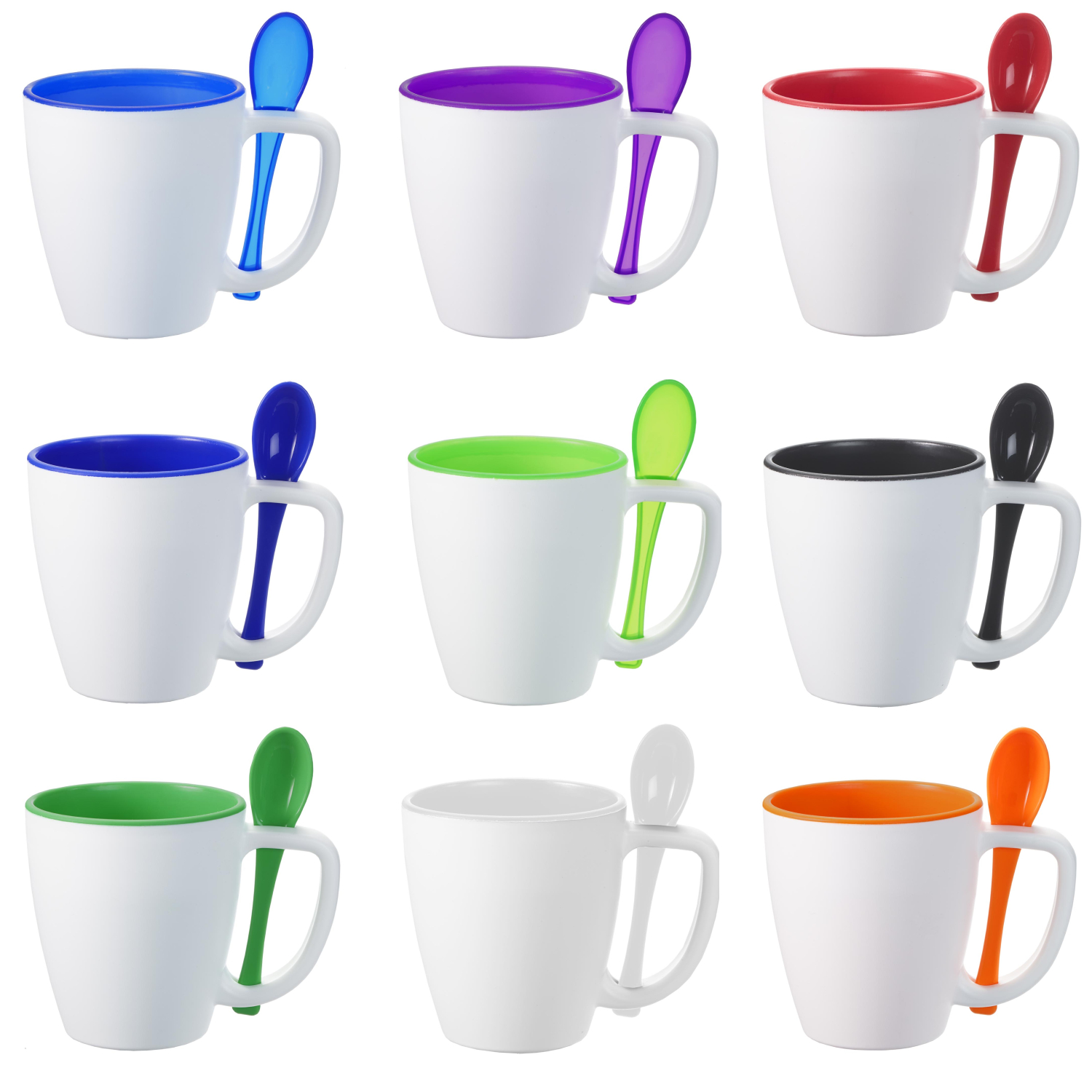 Double Wall Insulated Mug with Spoon, 14 oz. 11
