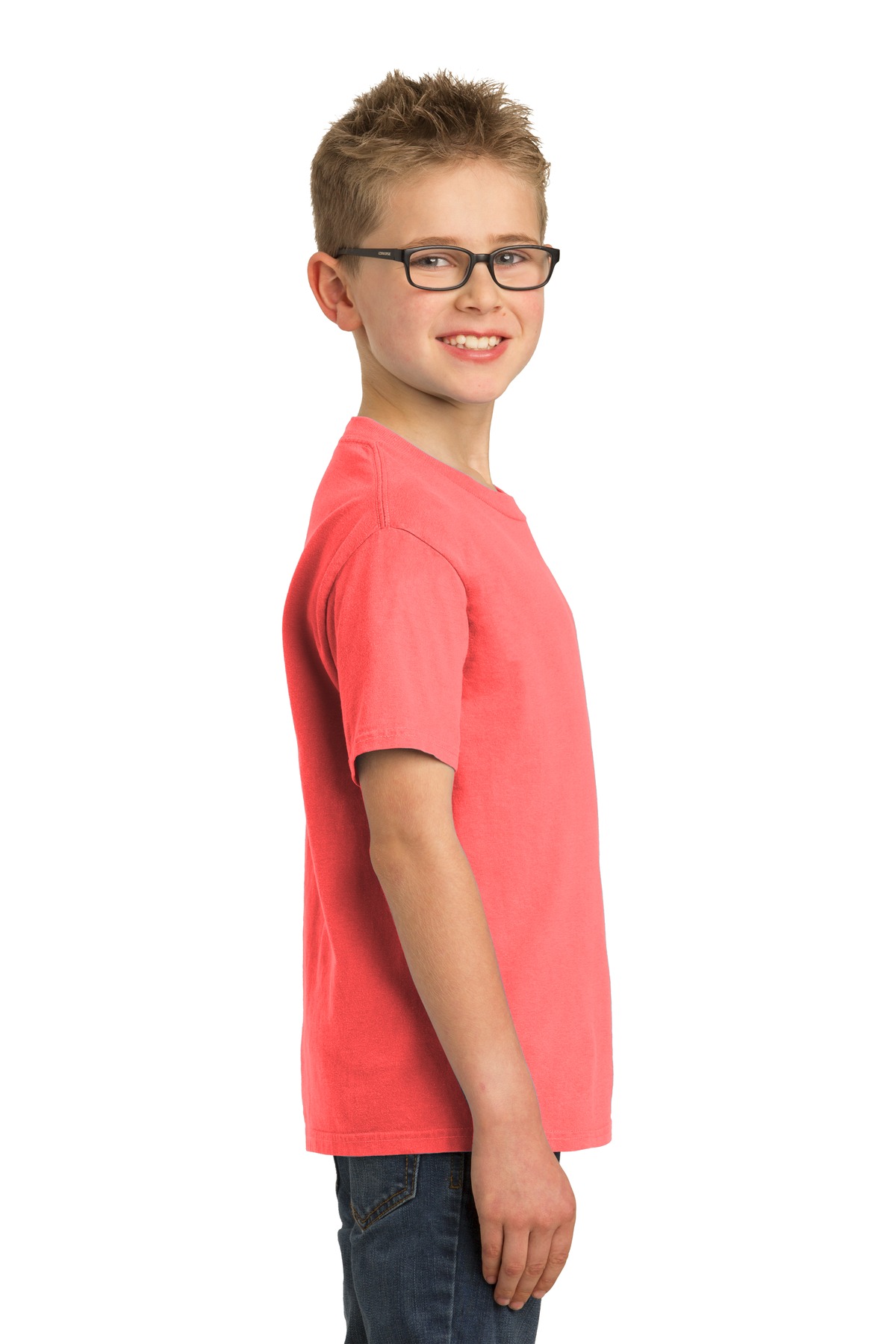 Port & Co Youth Beach Wash Garment-Dyed Tee. PC099Y 110