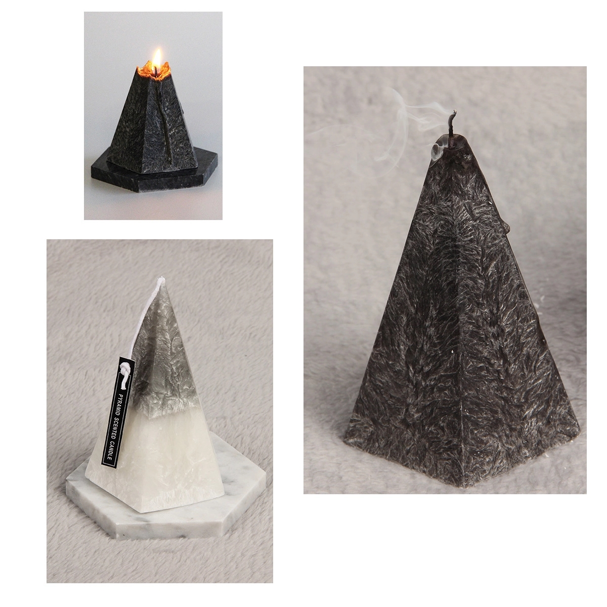 Pentagonal Aromatherapy Candle Creative Fragrance 2