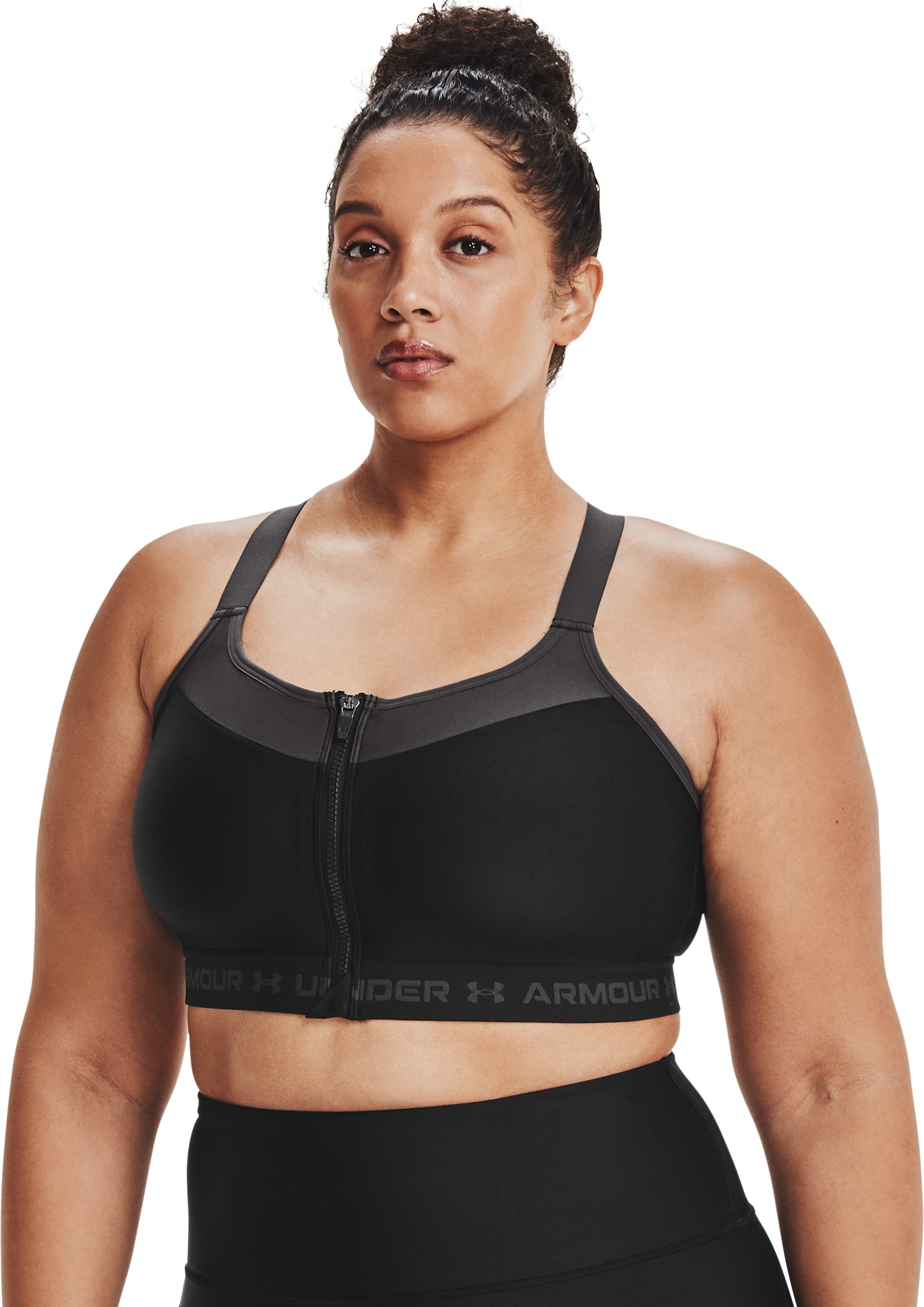 Armour High Crossback Zip Women's Sports Bra 2
