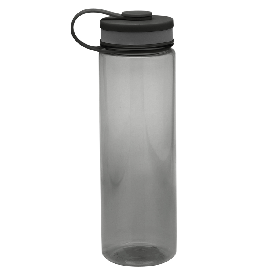 Wide Mouth Plastic Water Bottle - Screw-on Cap, 26 oz. 4
