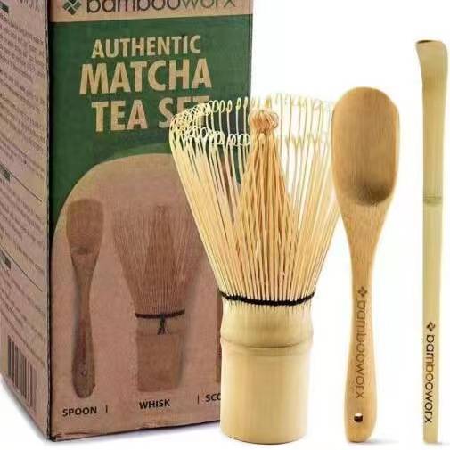 BambooWorx Matcha Whisk Set 4