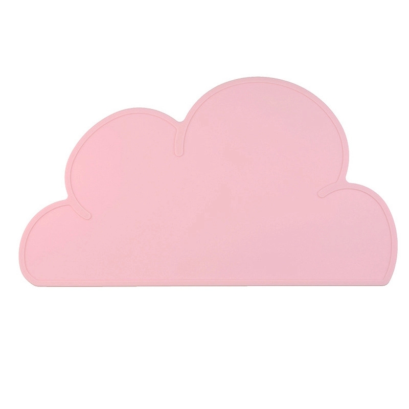 Custom Silicone Baby Food Placemat & Kids Cloud Table Mat 15