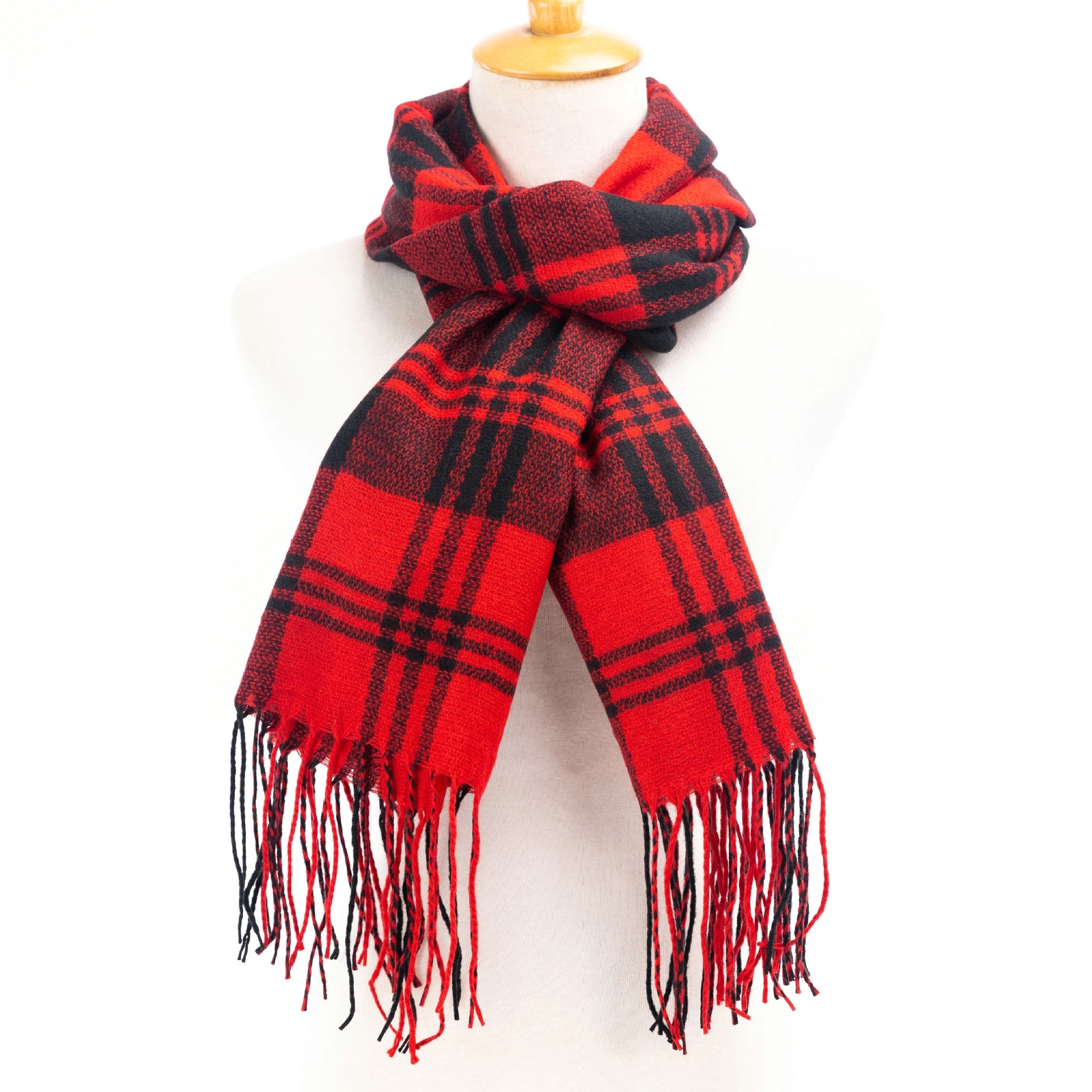 Winter Plaid Scarf 6