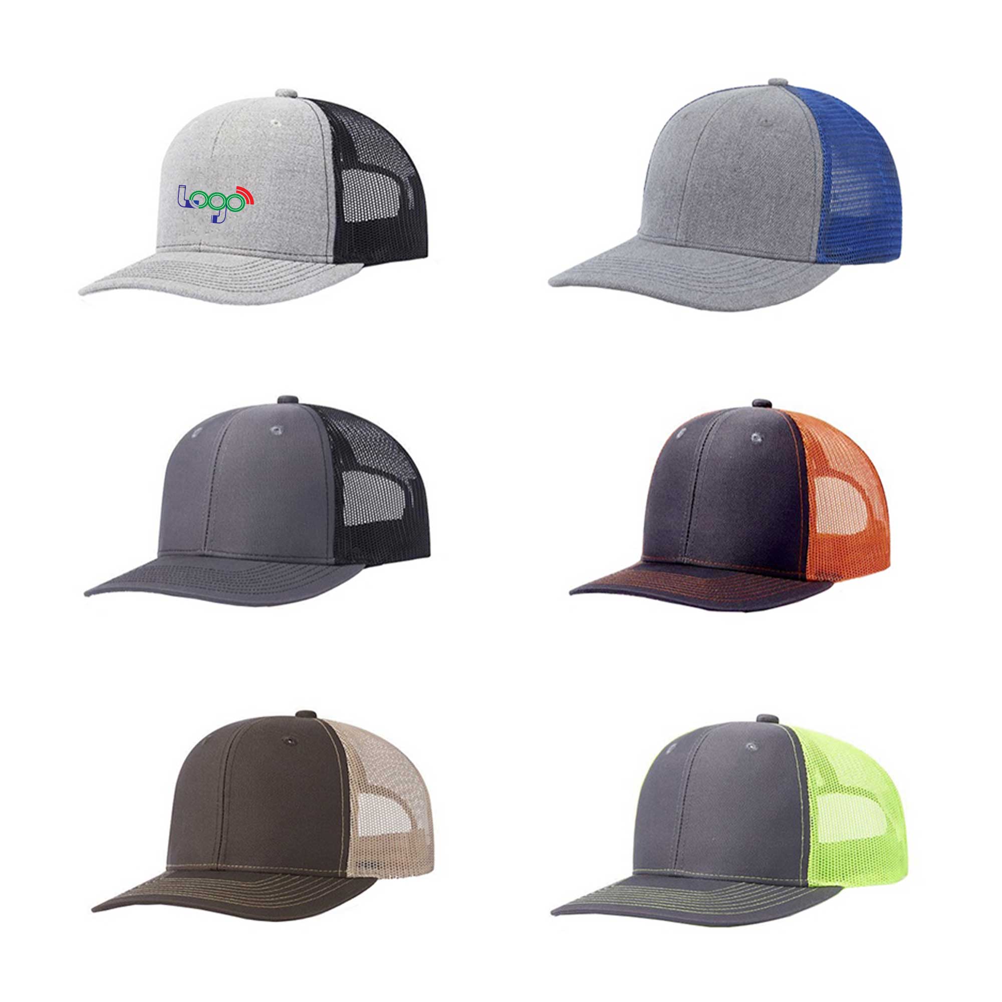 Mesh Adjustable Trucker Baseball Cap 2