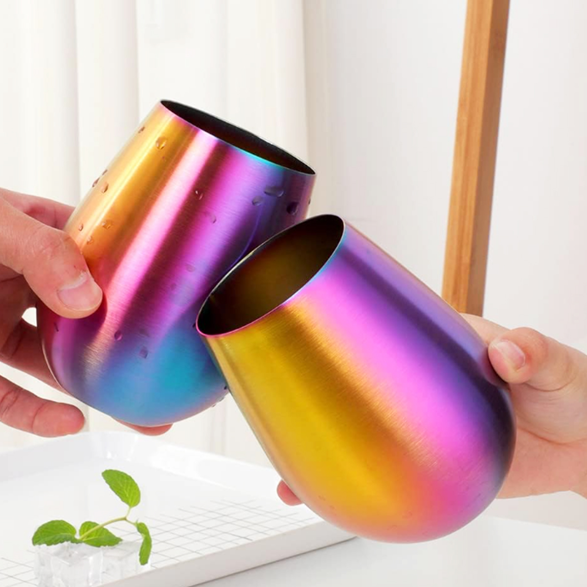 17Oz. Stainless Steel Stemless Wine & Beverage Tumbler 5