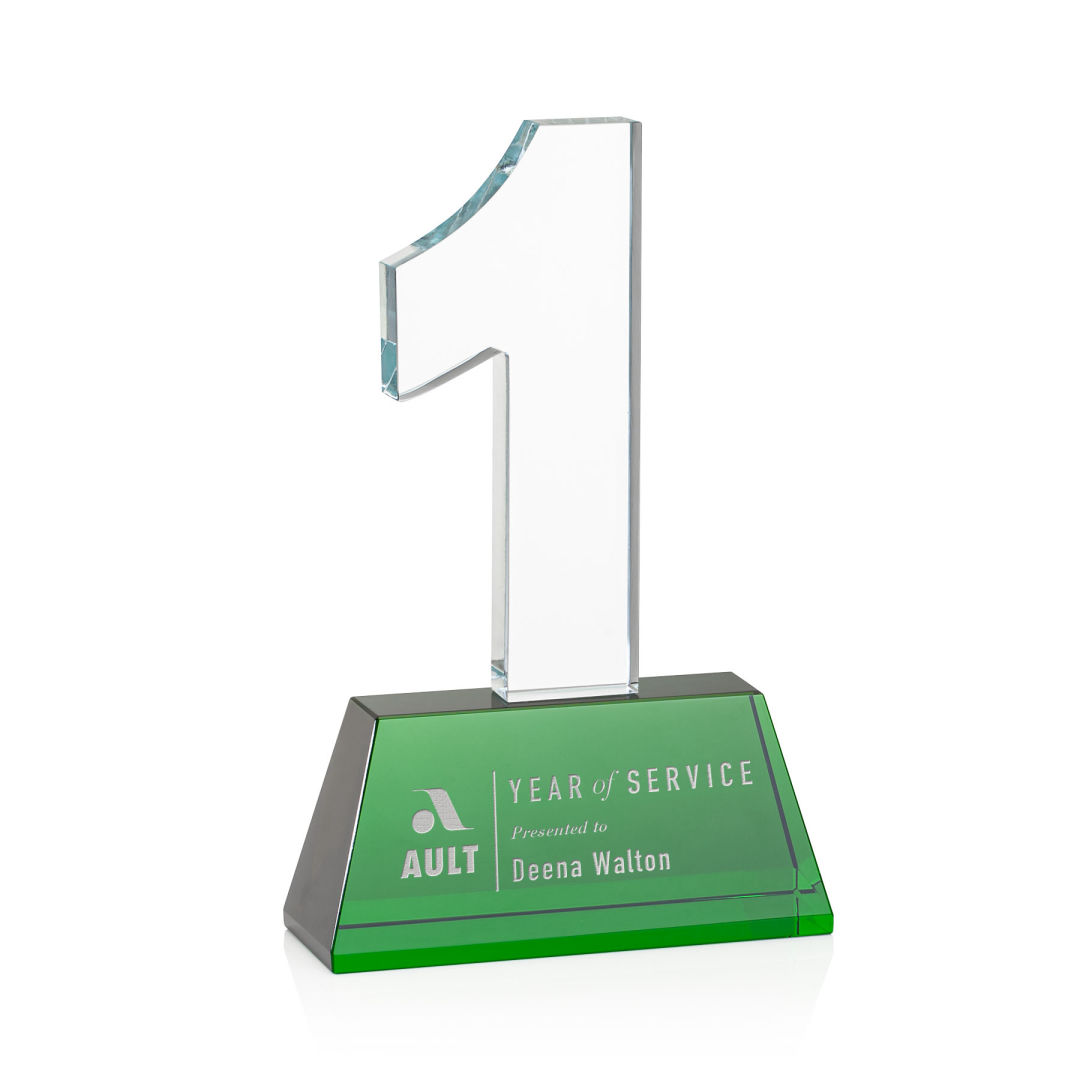 Milestone Optical Award - Green 14