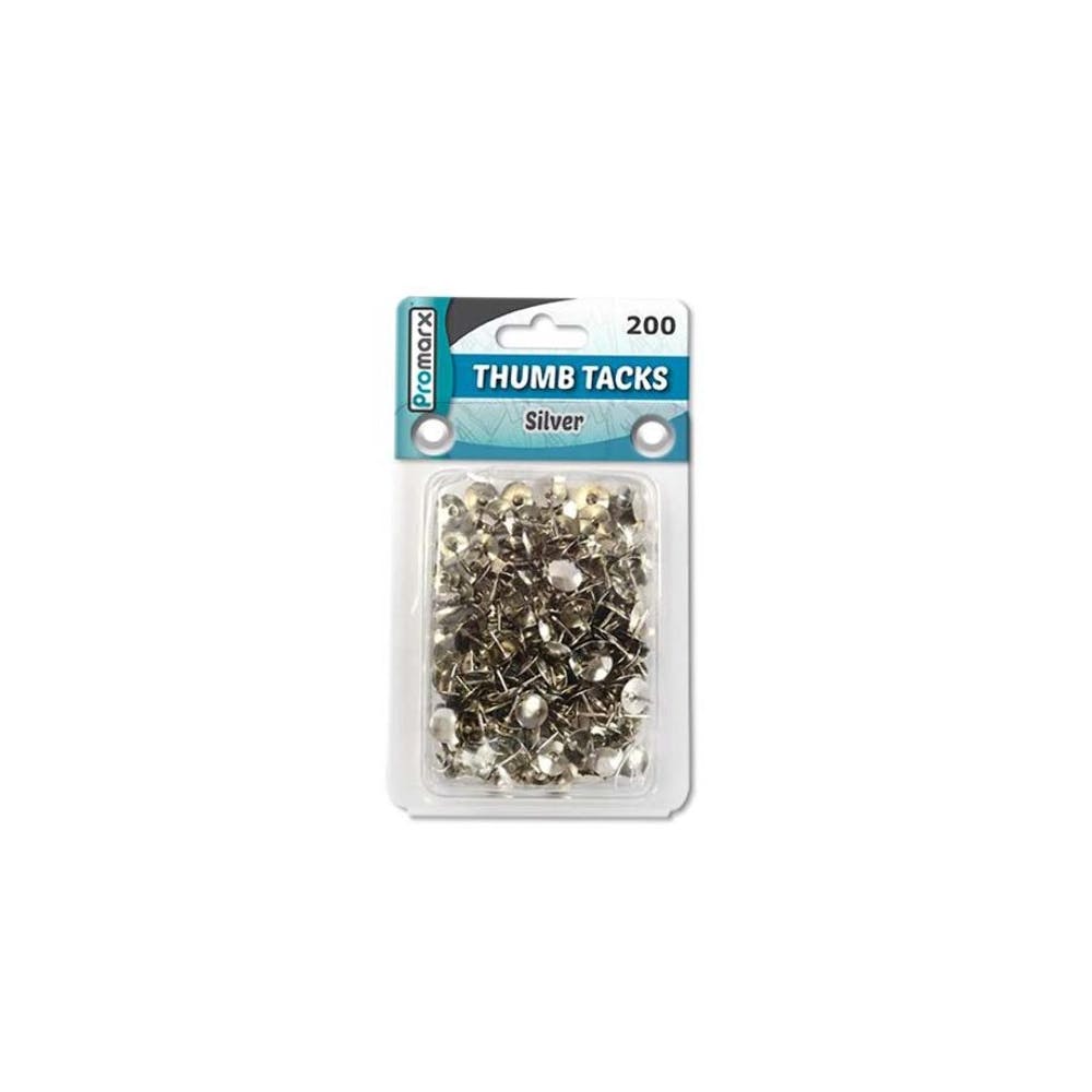 Thumb Tacks - Silver 200 Count 2