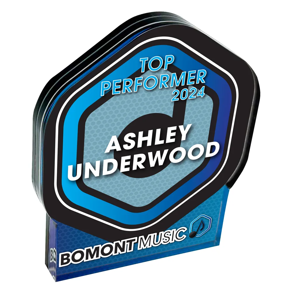 3/4" Free-Standing Acrylic Awards - Full Bleed 2