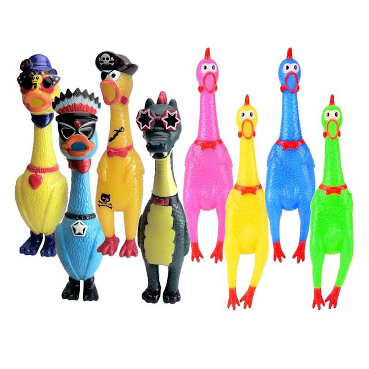 Squeeze & Shrill Pet Toys Assorted13" 2