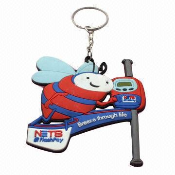 3.5" PVC Key Tag - in 3D 1