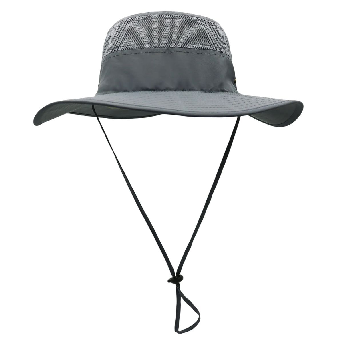 Nylon Bucket Hat with Wide Brim and Mesh Ventilation 22