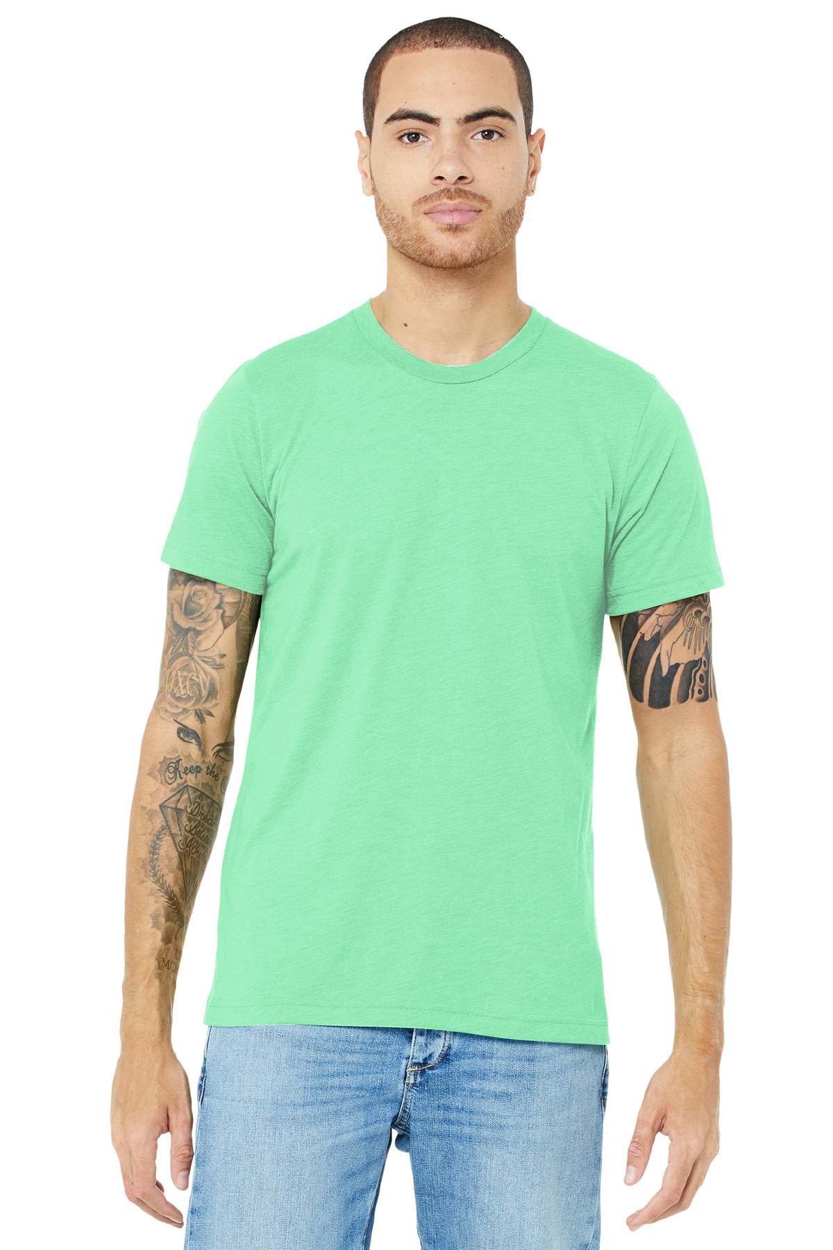 BELLA+CANVAS Unisex Triblend Short Sleeve Tee. BC3413 180