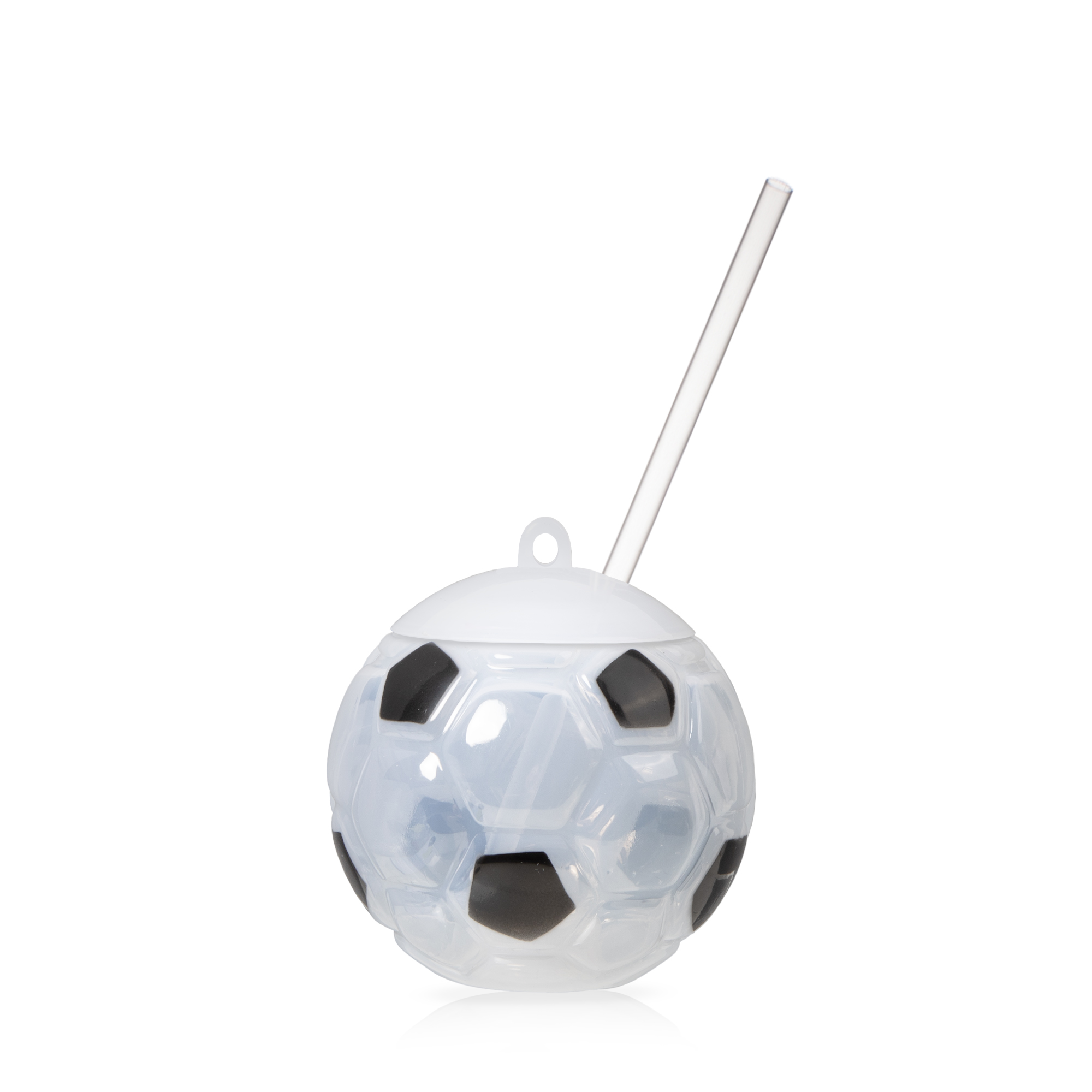 Soccer Ball Light Up Cup with Lid and Straw 6
