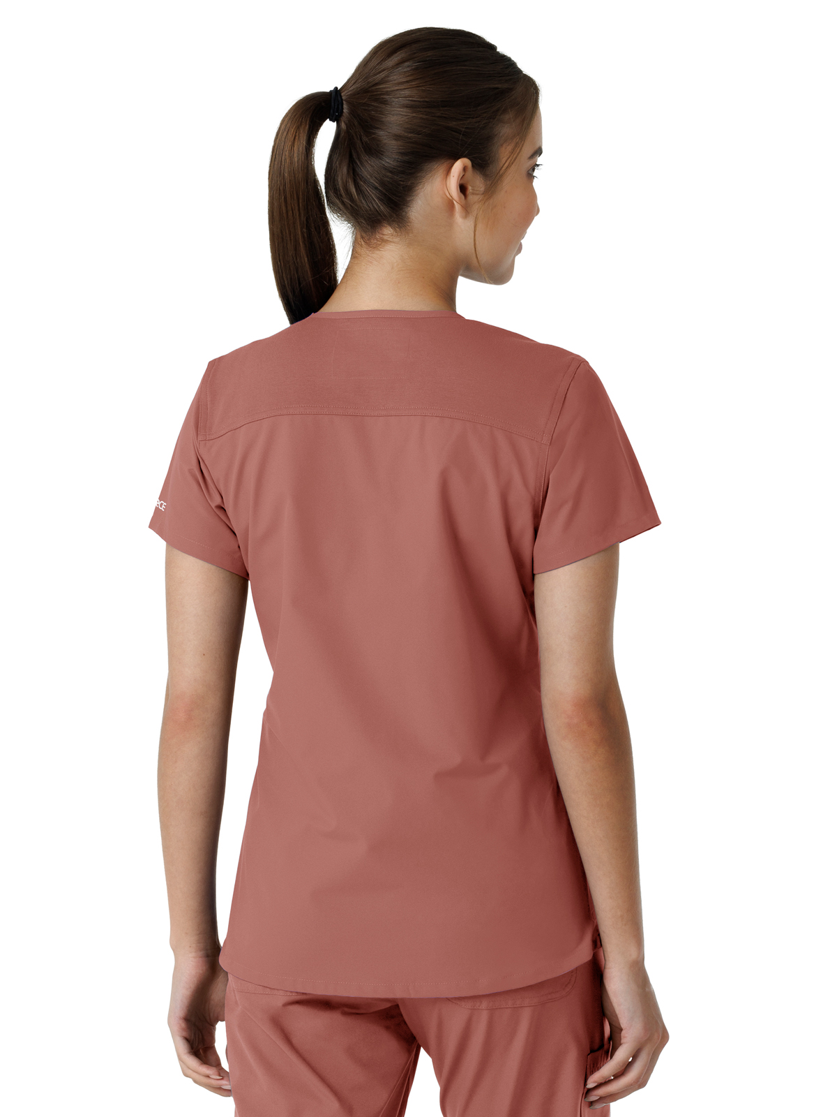 Carhartt - Force Essentials - Women's Four-Pocket V-Neck Knit Panel Top 20