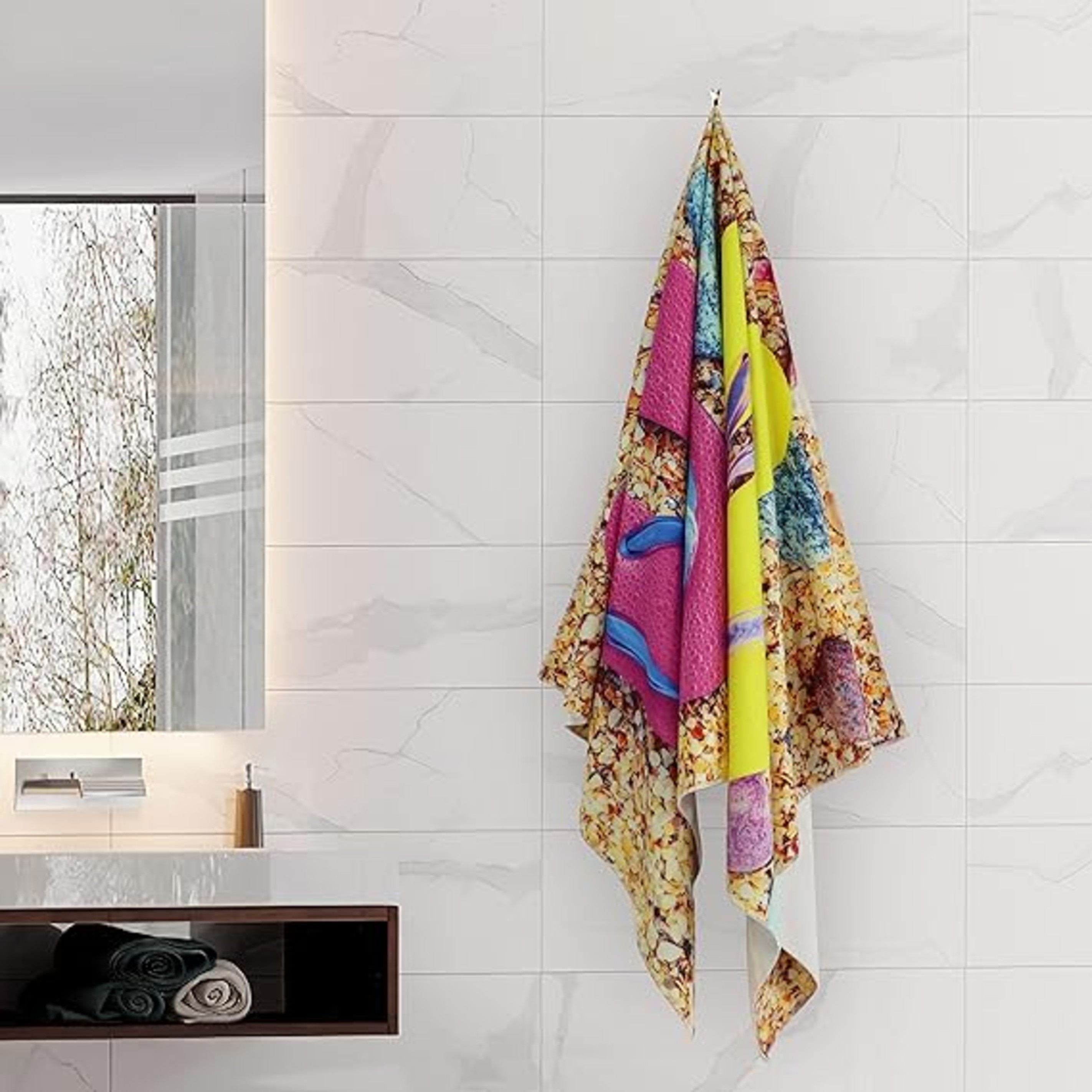 Full-color Custom Beach Towel 6