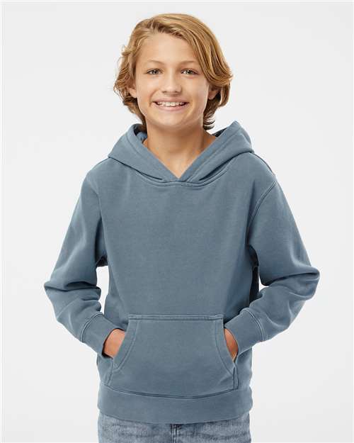 Youth Midweight Pigment-Dyed Hooded Sweatshirt - PRM1500Y 29