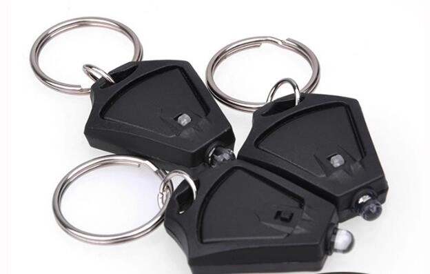 Polygon key chain with LED light 3