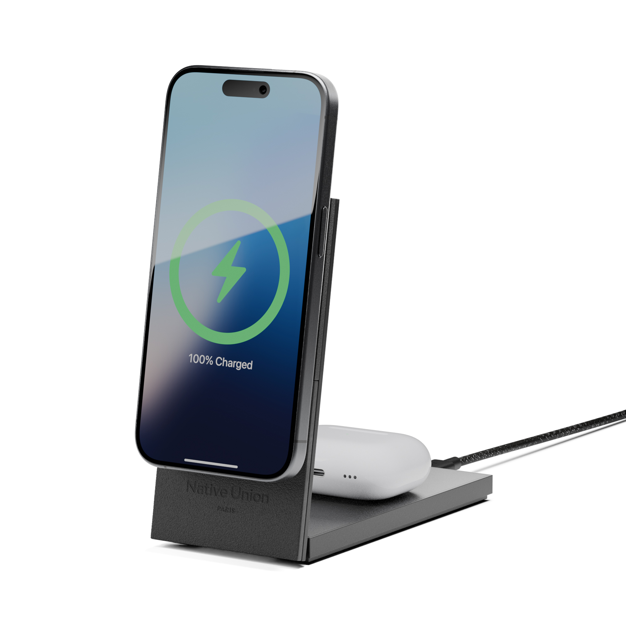 Native Union Rise 2-IN-1 Qi2 Wireless Charger 11