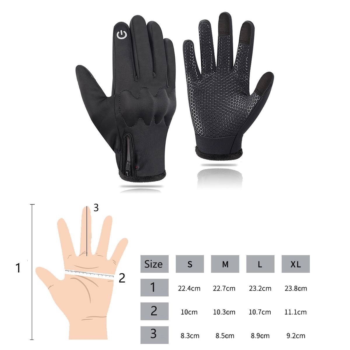 Winter Riding Waterproof Insulated Gloves 2