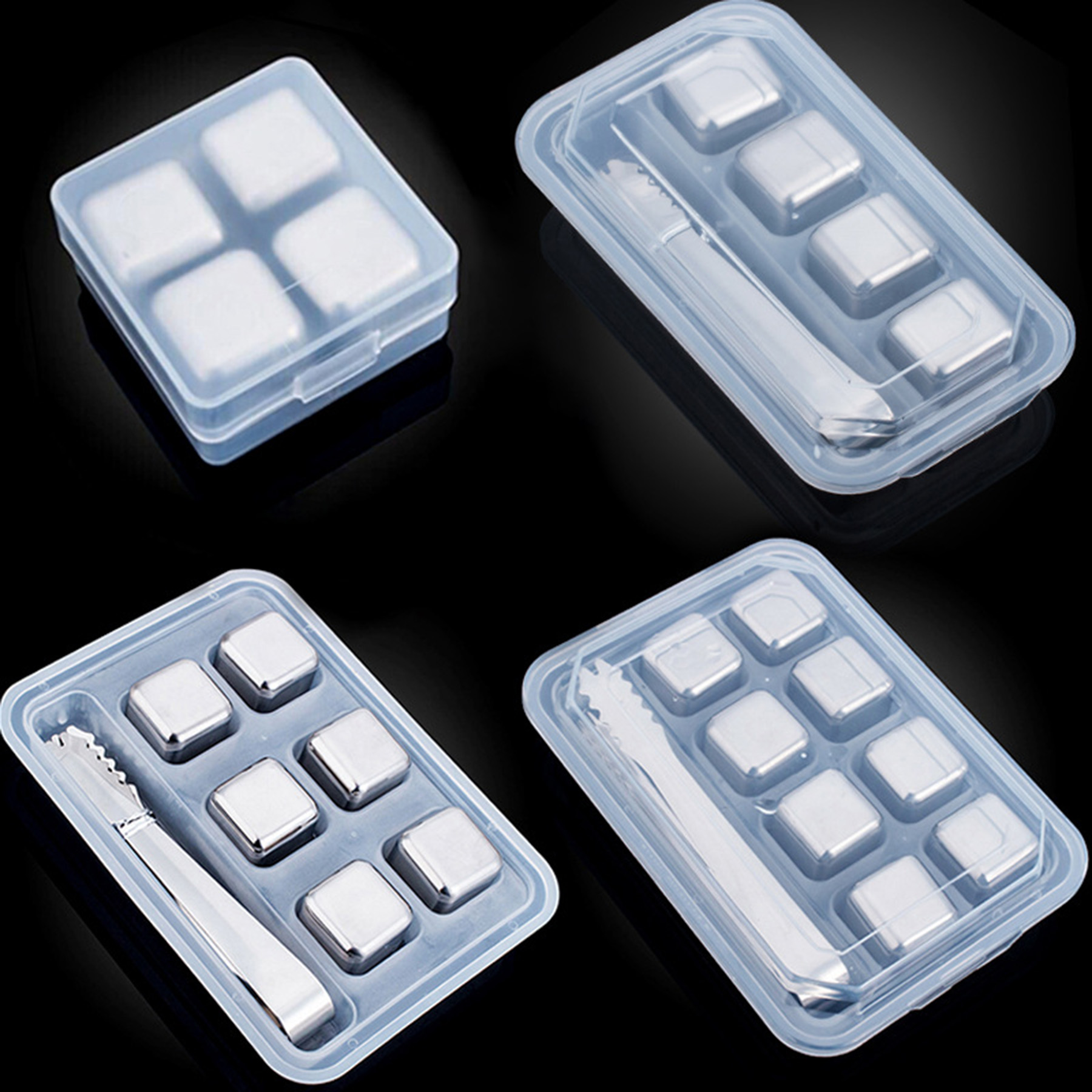 Stainless Steel Reusable Cubes 2