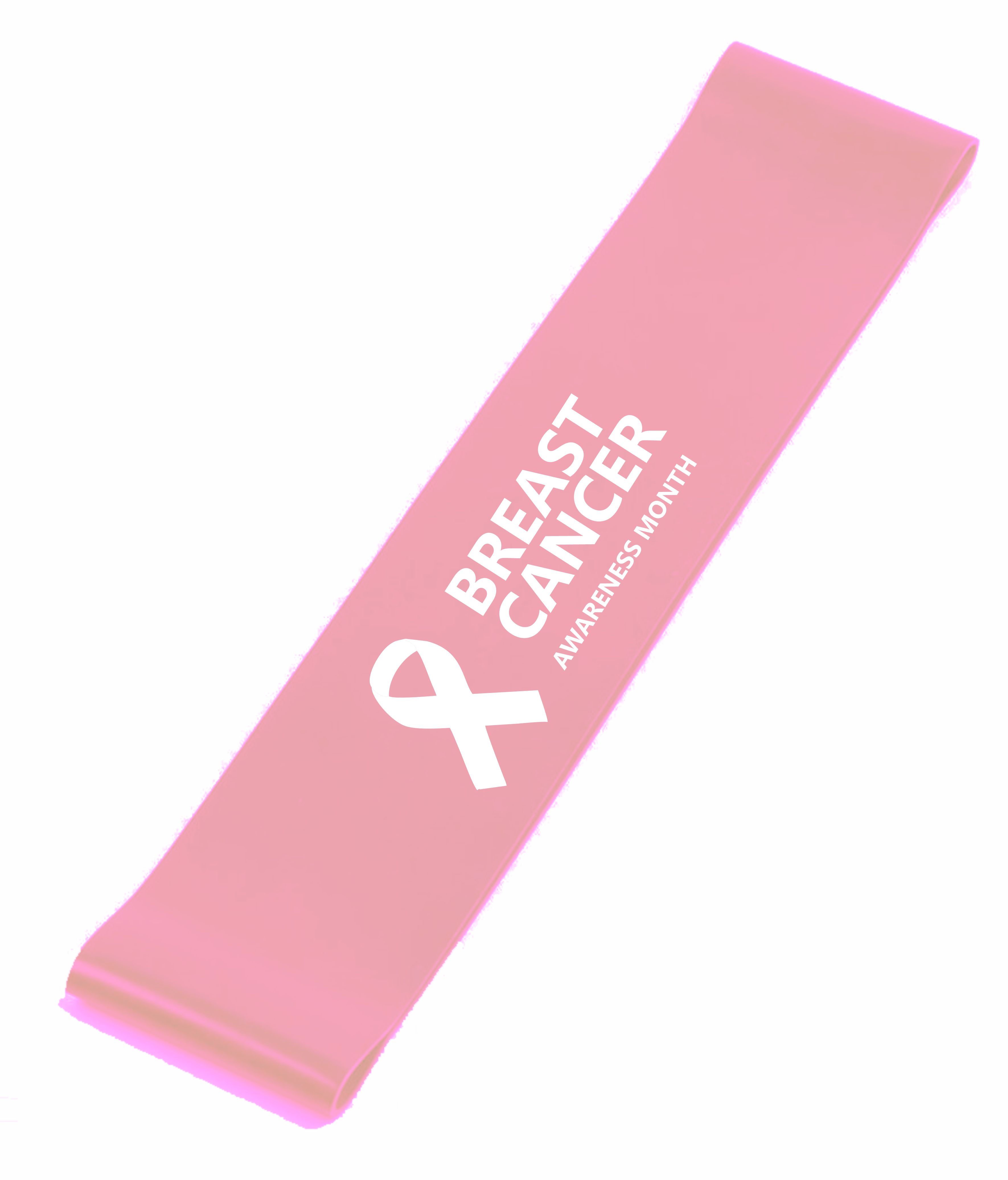 Breast Cancer Awareness Latex Exercise Resistance Bands 3