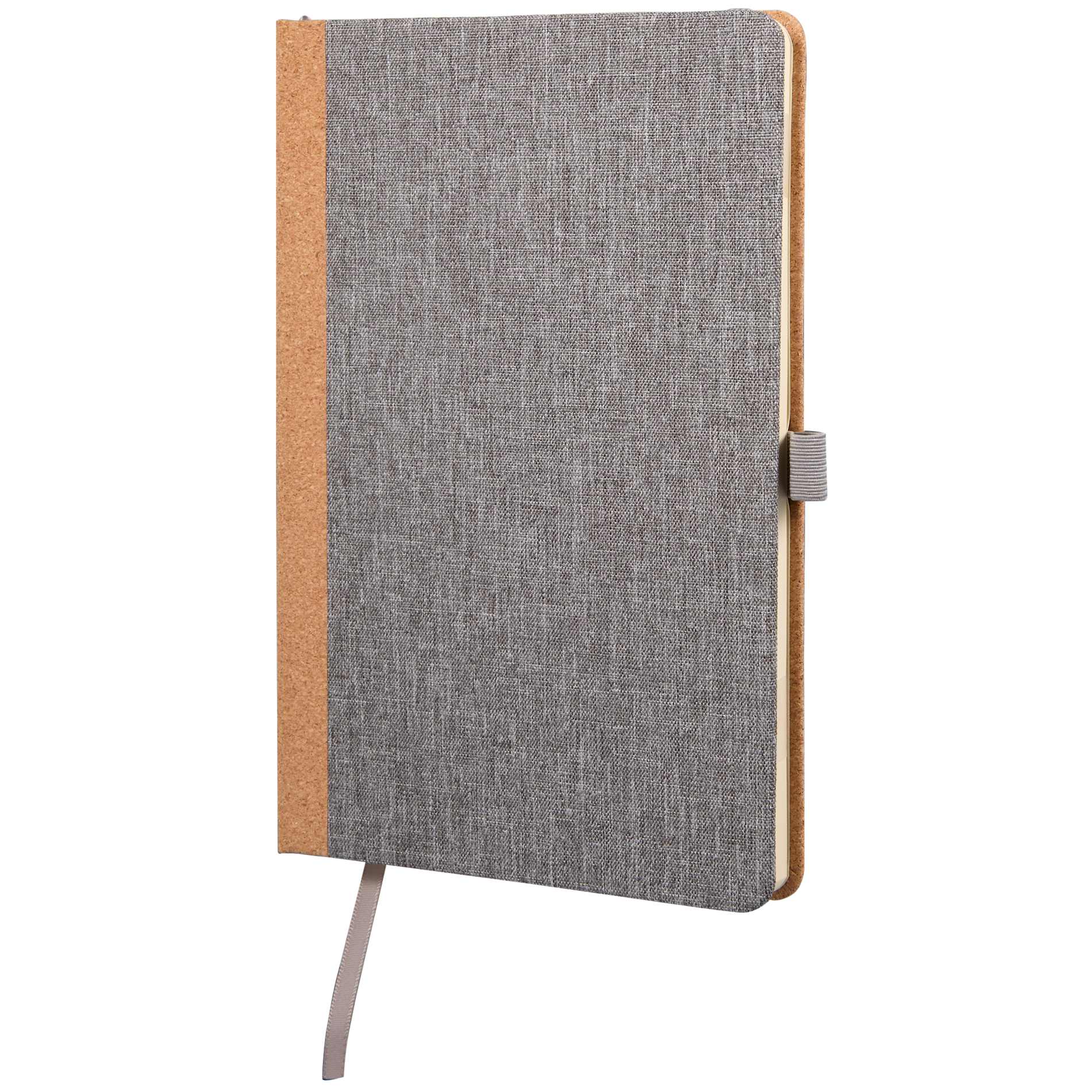 5.5" x 8.5" Recycled PET and Cork Bound Journal 67
