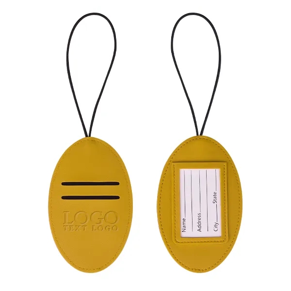 Vegan Leather Luggage Tags 2