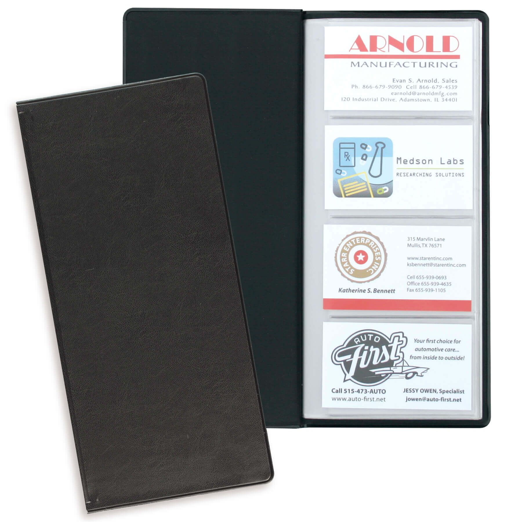 Executive Business Card Holder - 96 Cards 7