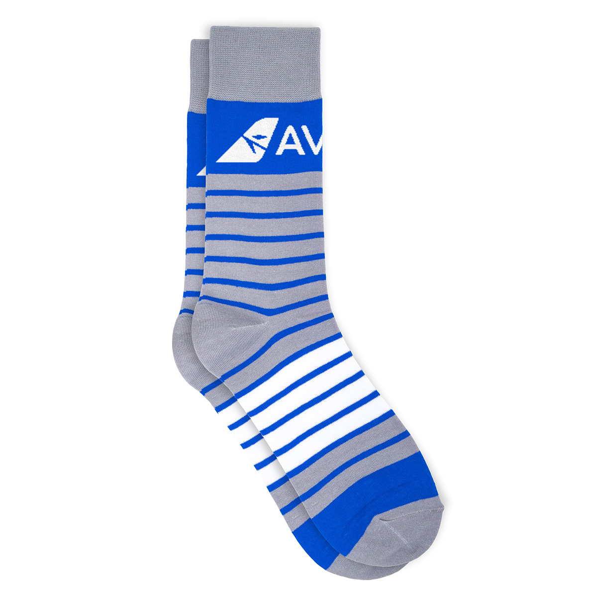 Two Color Stripes Simpler Socks