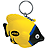 Tropical Fish Stress Reliever Key Chain 3