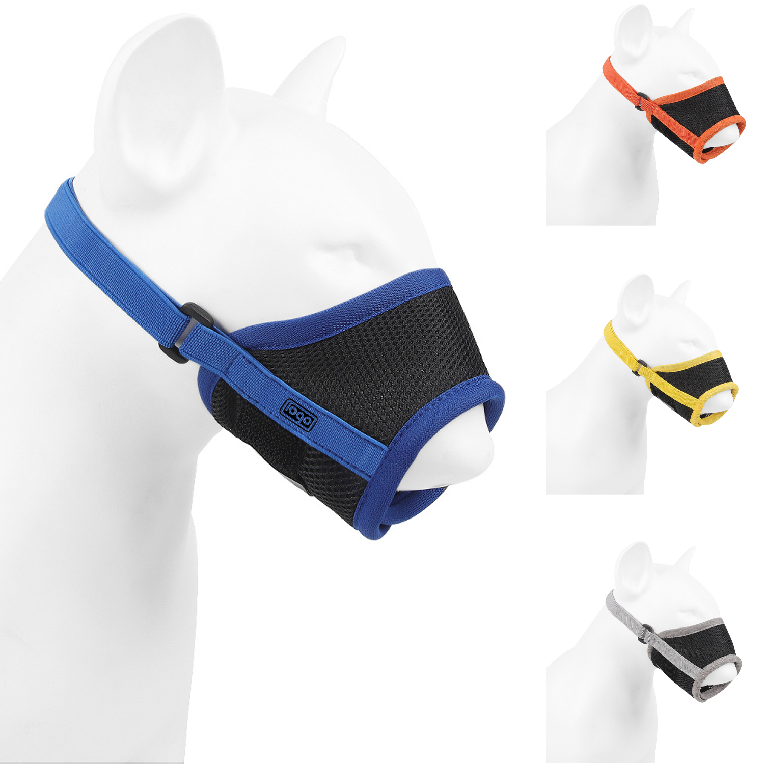 Anti-Biting Breathable Meshmouthpiece Pet Mask 5
