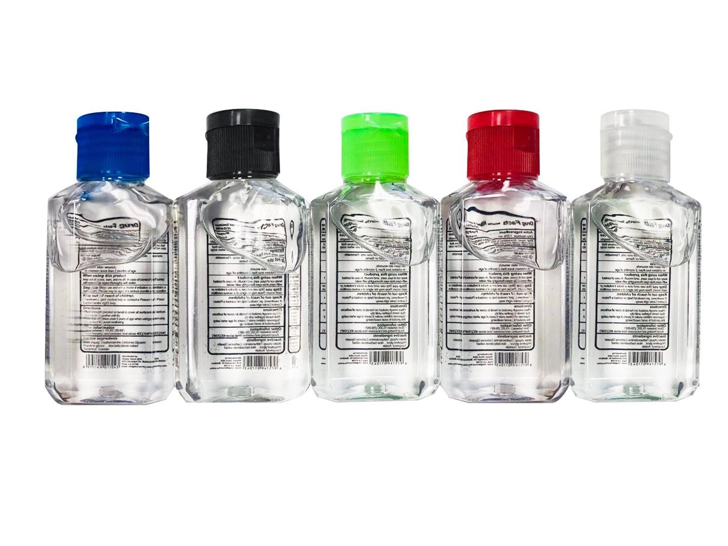 Custom label 2oz./60ml 75% Rectangle Hand Sanitizer 4