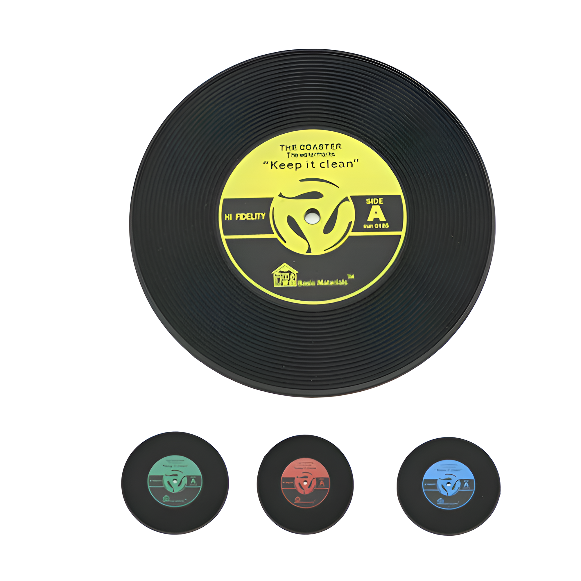 Solid-colored Round Coaster 2