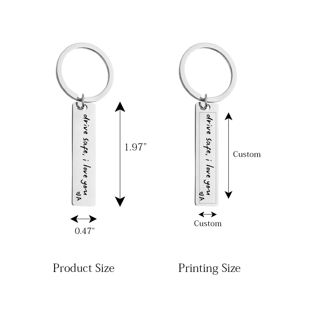 Custom Stainless Steel Keychain 8