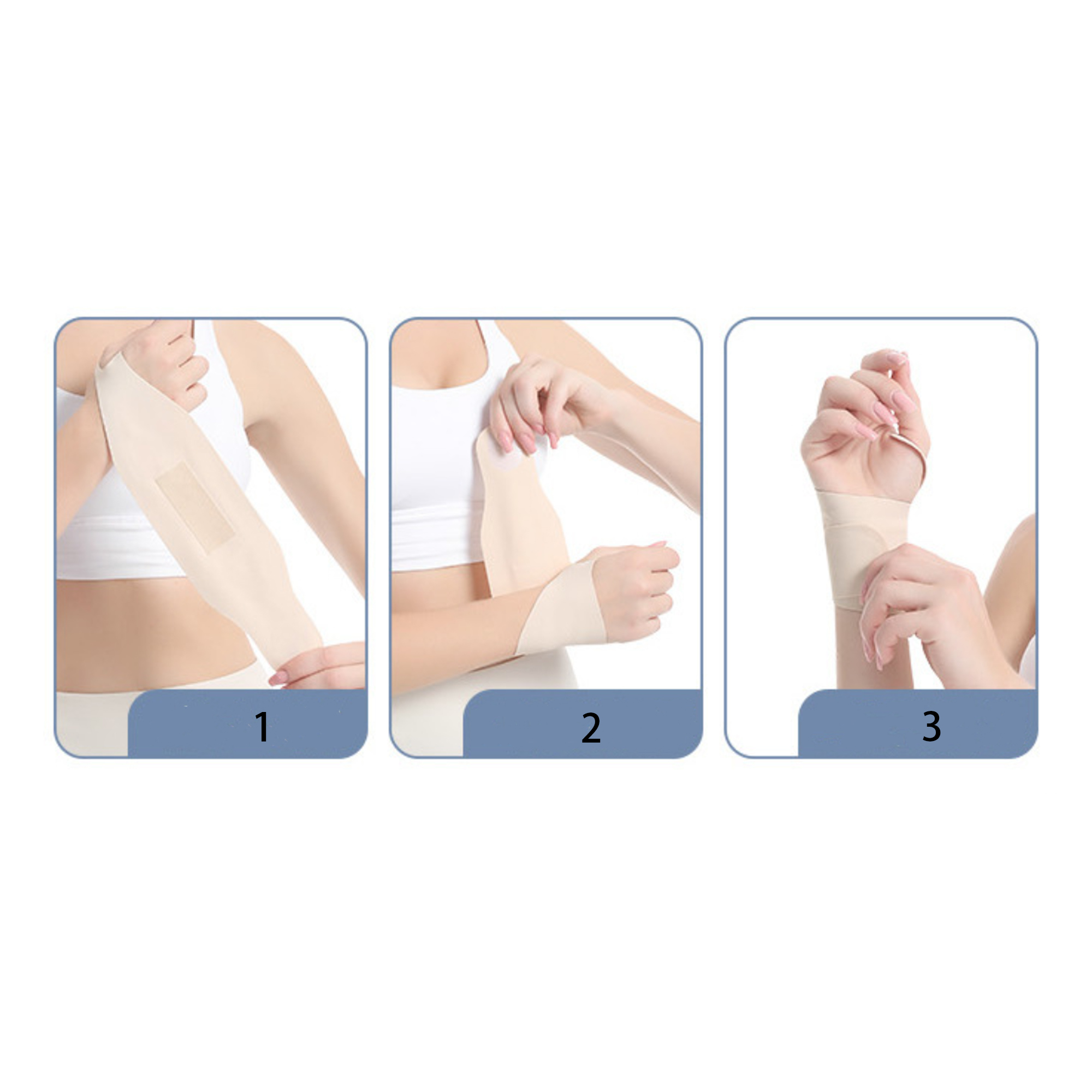 Thin Ultra-Compression Wrist Wraps 4