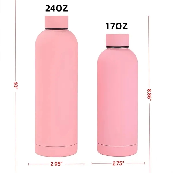 24 oz Stainless Steel Insulated Sports Water Bottle, custom water bottle with logo imprint 10
