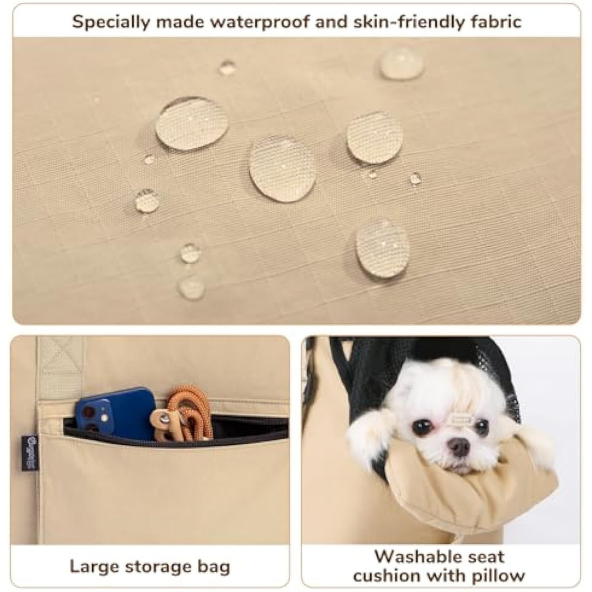 Small Pet Carrier Purse With Cushion 2