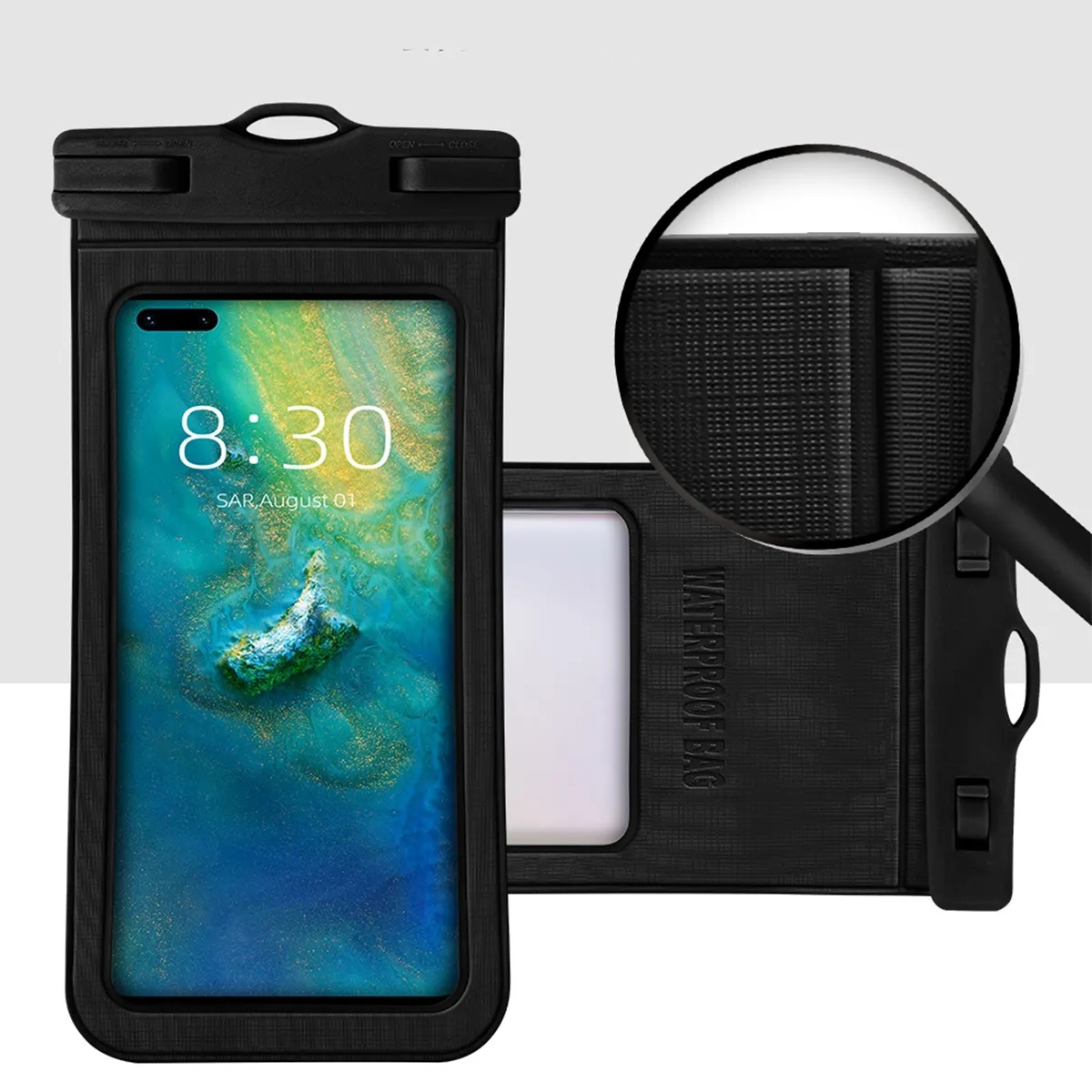 Universal Touch Screen Waterproof Phone Bag For Swimming 7