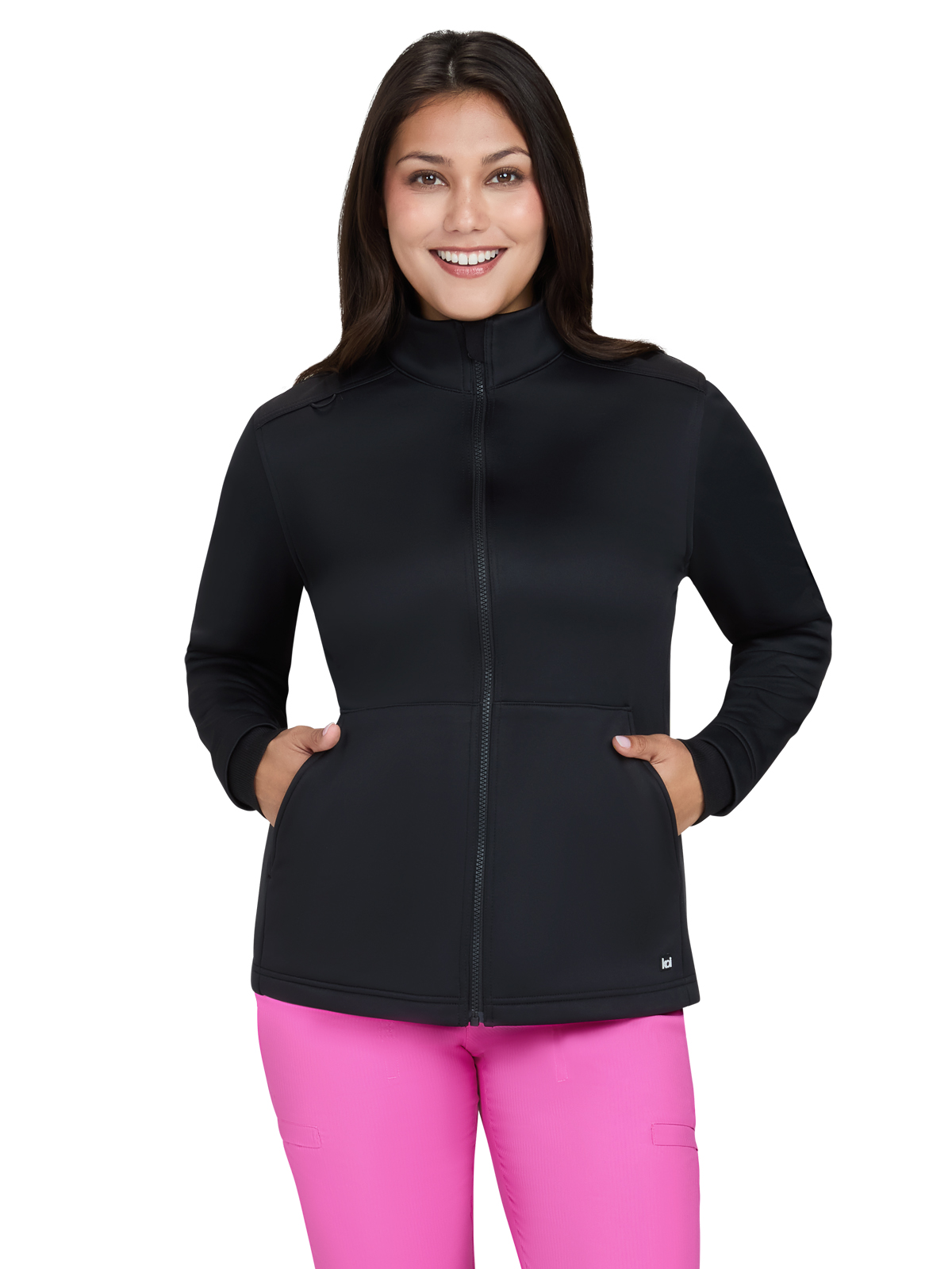 koi - Essentials - Womens Three-Pocket Fleece Jaqueline Jacket