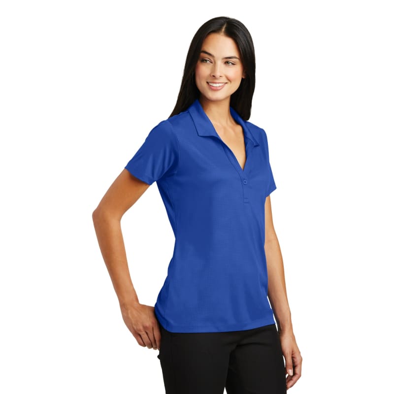Sport-Tek Women's Embossed PosiCharge Tough Polo . 22