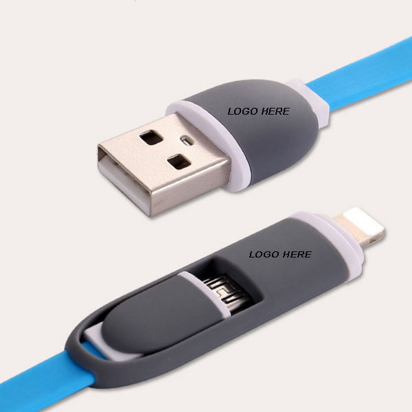 2in1 Micro USB and Lightning Cable 4
