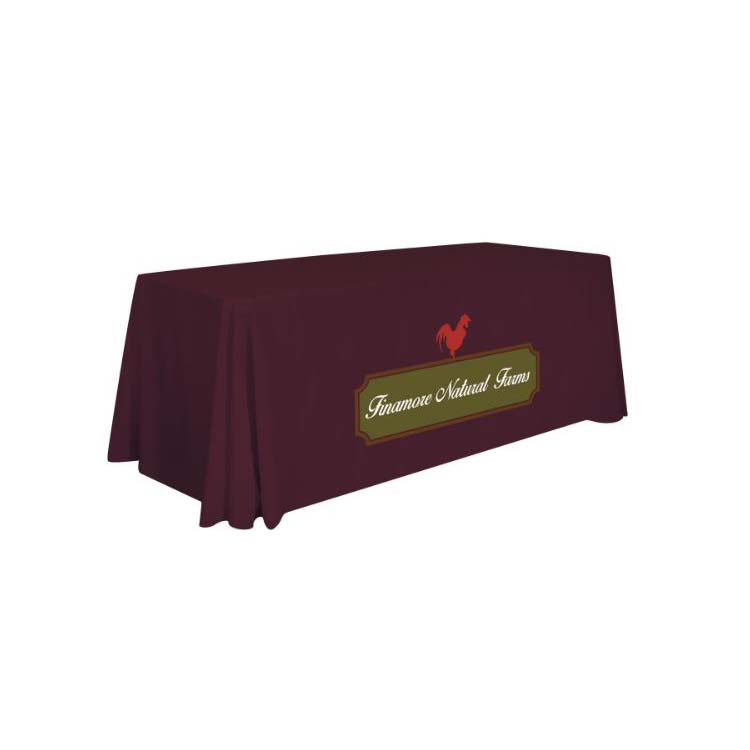 6' Standard Table Throw (Full-Color Front Only) 21