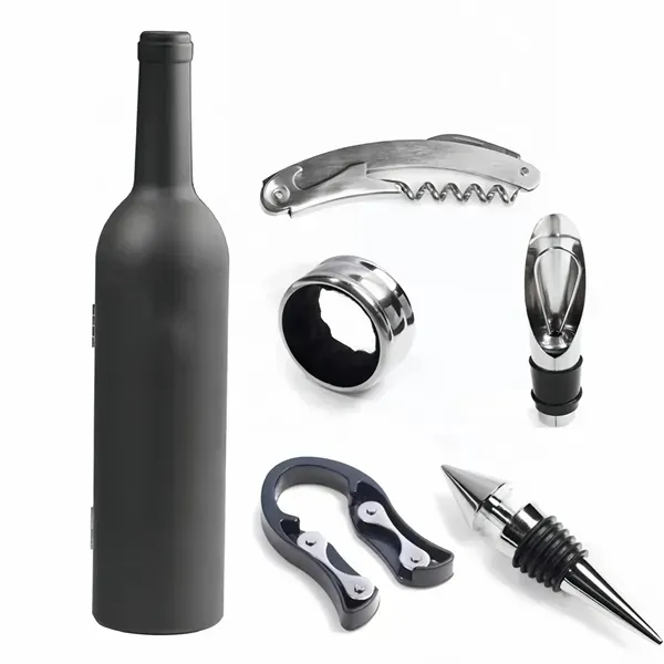 High-Quality Wine Opener Kit - Elegant Corkscrew Set 4