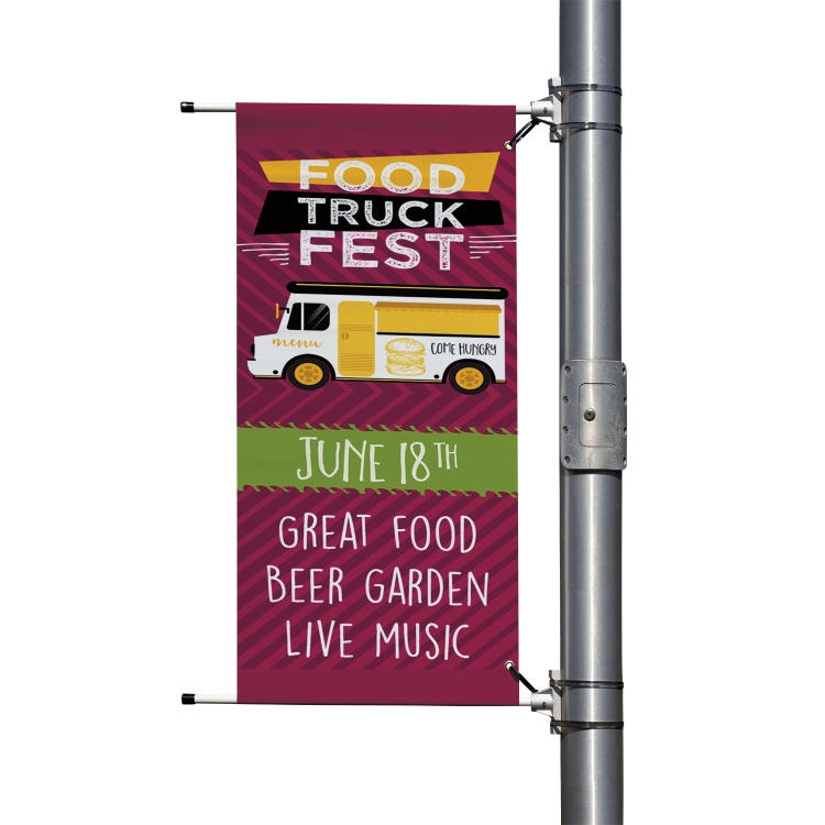 24" x 36" Vinyl Boulevard Banner Single-Sided 2