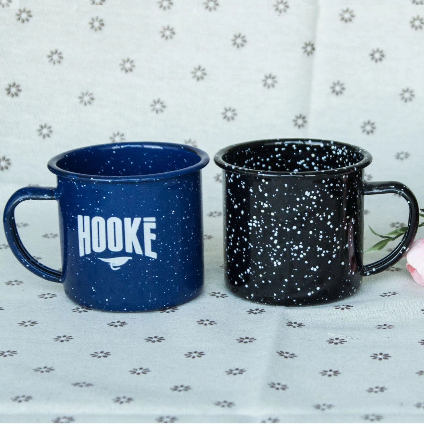 12oz Enamel Campfire Coffee Mug 3