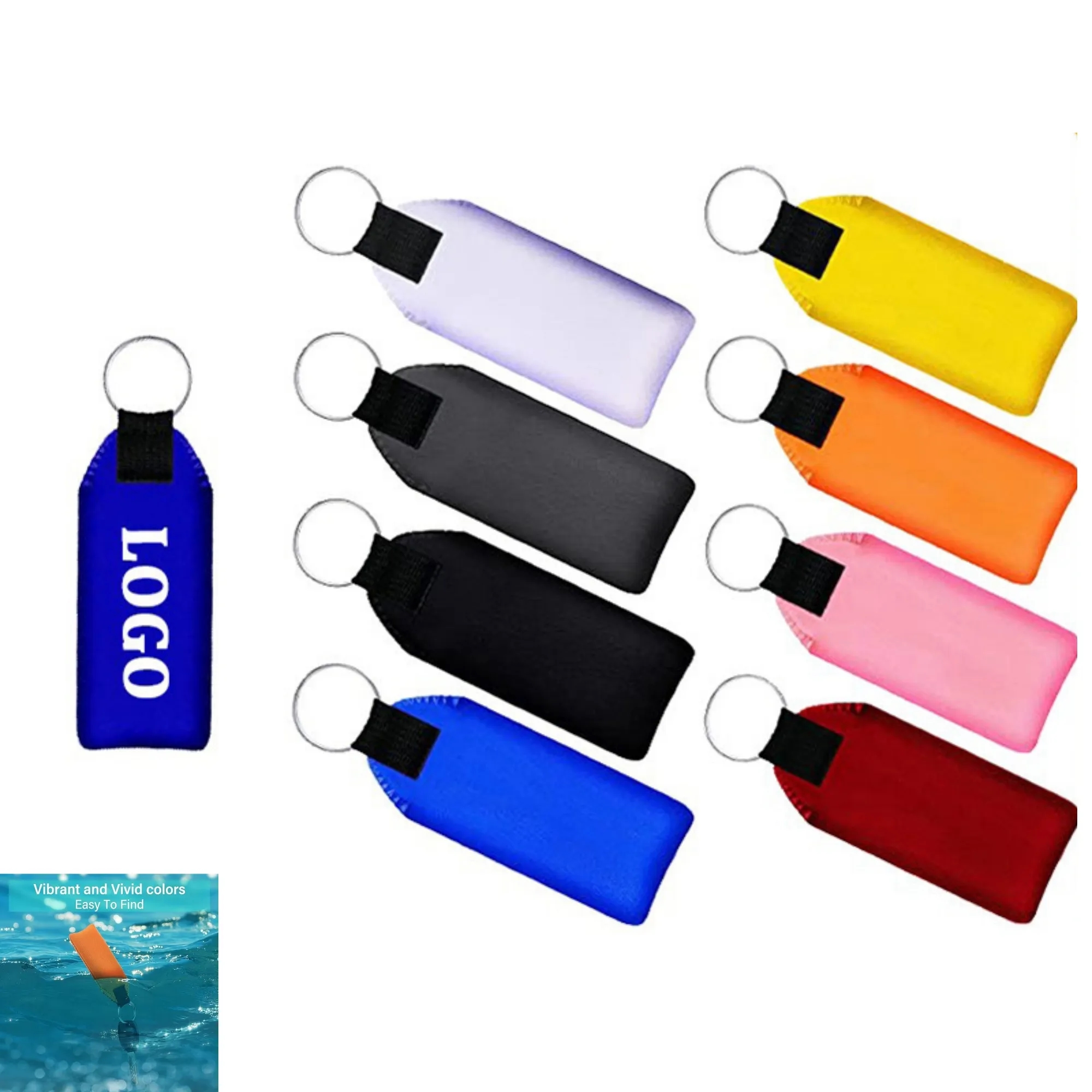 Neoprene Floating Keychain 2