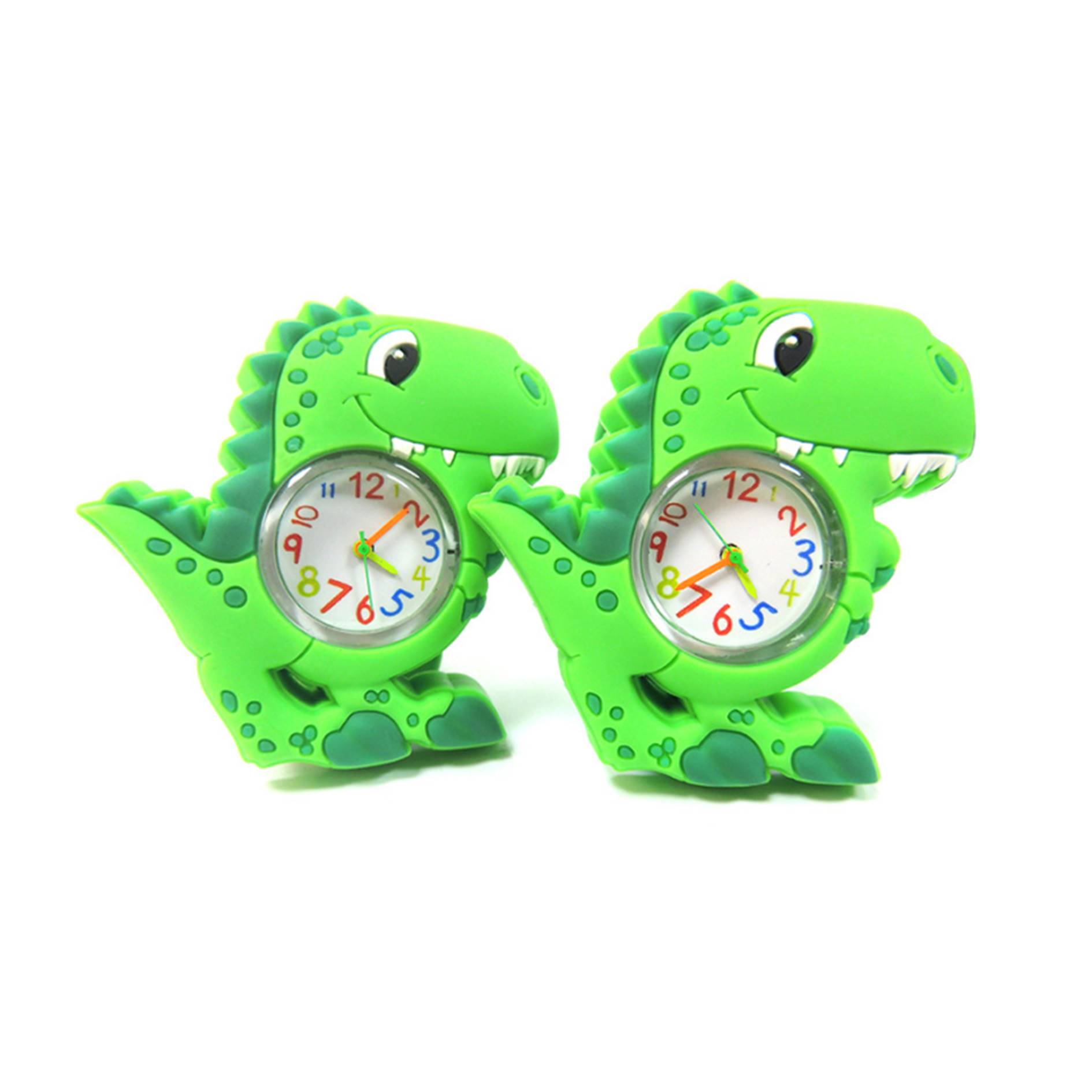 Cute Dinosaur Cartoon Silicone Slap Watch 4
