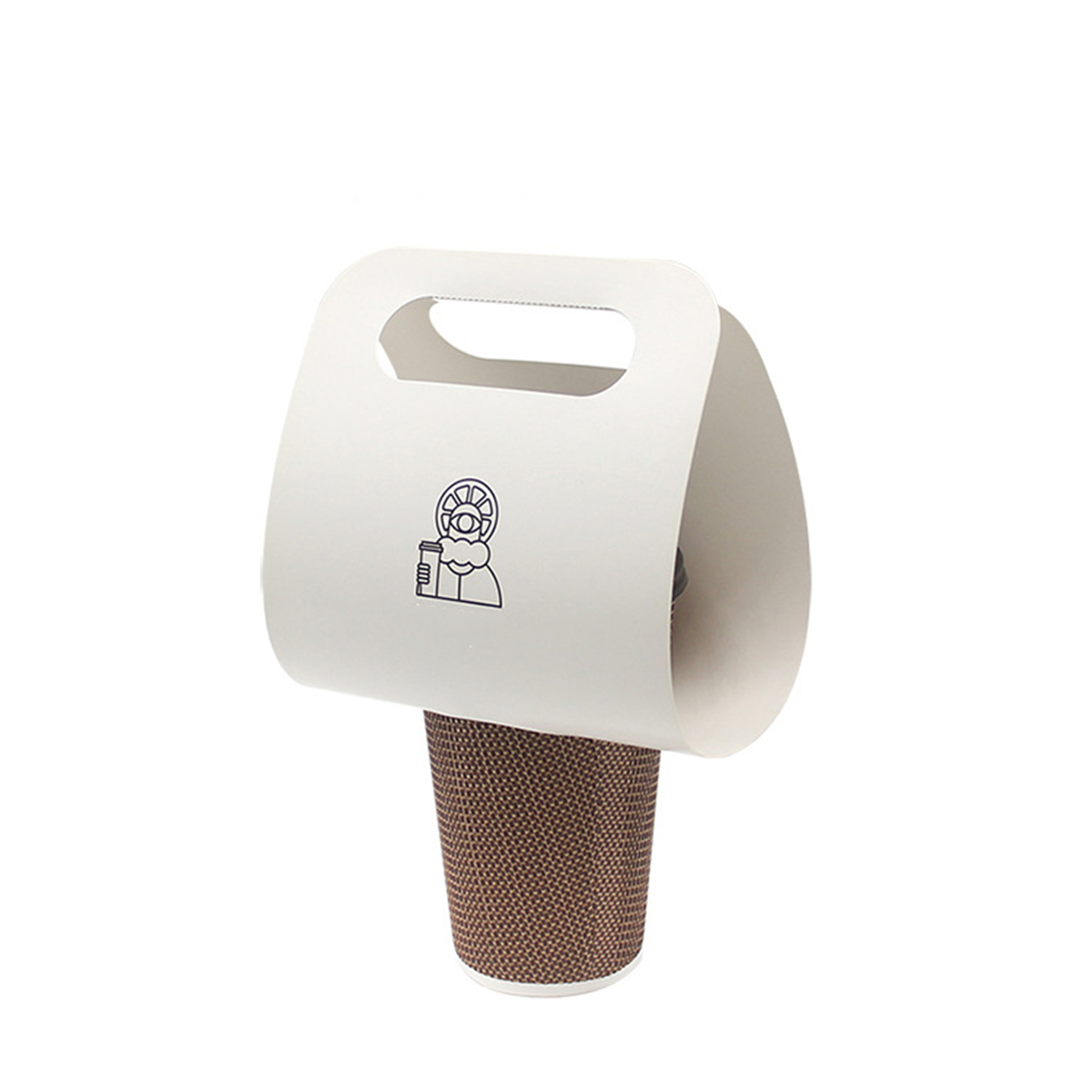 100 Pcs Disposable Drink Carrier 3